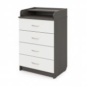 Комод Атон Сириус 604 ЛДСП (бодега темная-белый) Комод Атон Сириус 604 ЛДСП (бодега темная-белый)