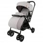 Прогулочная коляска с перекидной ручкой Indigo Milly светло-серый