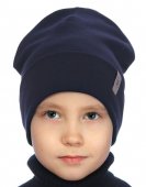 Шапка осенняя Niko р.44-50 темно-синий арт.21203-01