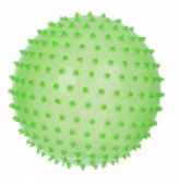 Мяч ёжик d180мм зеленый люминесцентный в/с Альпина пласт