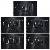 Альбом А4 40л спираль Hatber Игра престолов