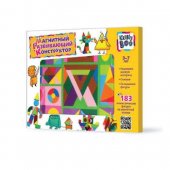 Kribly Boo Магнитный развивающий конструктор 47085 183дет.