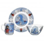 Набор детской посуды "Умка" 3 предмета КРС-301