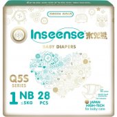 Подгузники NB с вырезом для пупка (0-5 кг) Inseense Q5S 28шт