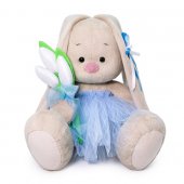 Мягкая игрушка Зайка Ми 18 см с тюльпанами SidS-380