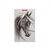 Записная книжка А5 32л Erich Krause Wild Horse, в точку, обложка мелованный картон арт.49816
