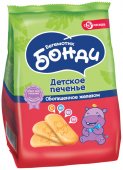 Печенье детское Бегемотик Бонди обогащенное железом 180г пак.