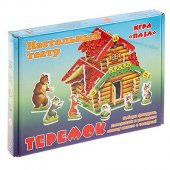 Игра - конструктор - пазл Настольный театр Теремок
