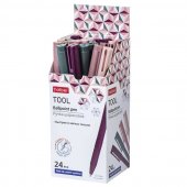 Ручка шариковая Hatber Tool синяя 0,7мм, чернила на маслянной основе, ассорти