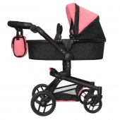 Коляска для кукол Carrello Fortuna 2 в 1 Peach pink