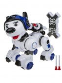 Робот-щенок 1toy Дружок интерактивный, радиоуправляемый (песни,стихи,викторины,загадки,басни) Т16453