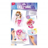 Скетчинг акварелью Lori Модница Рн-036