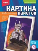 Картина из пайеток " Lori " Ласточкино гнездо 25*33см