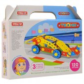 Конструктор Техно Болид 120 деталей 02029