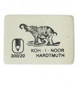 Ластик Koh-i-Noor Elephant 45*31*12мм, белый Ластик Koh-i-Noor Elephant 45*31*12мм, белый