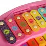 Музыкальная игрушка Ксилофон, цвет розовый арт.JB0333688