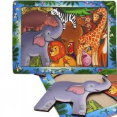 Пазл деревянный Арбо Жители Африки Пазл деревянный Арбо Жители Африки