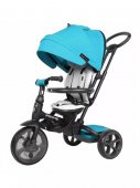 Велосипед трехколесный Moby kids Prime Q-Play EVA, голубой