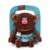 Мягкая игрушка Кофейные Коты Кот Американо 16 см Мягкая игрушка Кофейные Коты Кот Американо 16 см