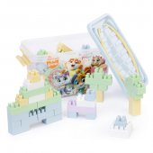 Конструктор 44 котёнка 100 деталей, в контейнере арт.8646М Конструктор 44 котёнка 100 деталей, в контейнере арт.8646М