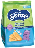 Печенье детское Бегемотик Бонди обогащенное кальцием 180г пак.