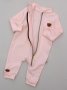 Комбинезон детский Flexi на молнии, цвет светло-розовый