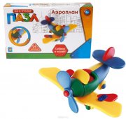 Конструктор-пазл 1Toy Аэроплан, 25 деталей