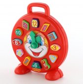 Часы-сортер Клоун 62741 Полесье Часы-сортер Клоун 62741 Полесье