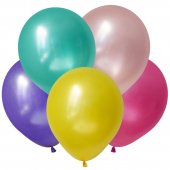 Шар латексный 12"/30 см зеркальный (разные расцветки) 1 шт