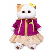 Мягкая игрушка Кошечка Ли-Ли 27 см в куртке с пчелкой LK27-089