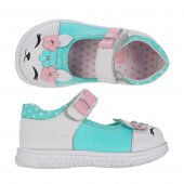 Туфли для девочки KAKADU р.20-25 зеленый арт.9509A Туфли для девочки KAKADU р.20-25 зеленый арт.9509A