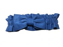 Бант "Вязаный" джинс софт