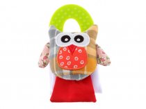 Игрушка на руку Roxy Kids "Совенок Угу" с прорезывателем арт.RBT-20024