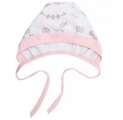 Чепчик для девочки Linas baby размер 36-40 розовый арт 742-2R