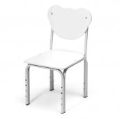 Стул детский растущий Кузя Стандарт белый 1-3 группа