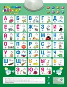 Электронный плакат Знаток Говорящая азбука 8 режимов Электронный плакат Знаток Говорящая азбука 8 режимов