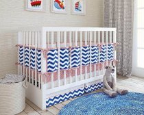 1623 Набор постельного белья ZigZag Navy Giovanni 5 предметов