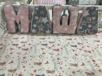 Буквы подушки имя МАША цвет ассорти