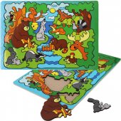 Пазл деревянный Арбо Лесные Животные Пазл деревянный Арбо Лесные Животные