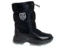 Сапоги для девочки Сказка р.32-37 черный арт.R982368572BK