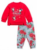 Комплект для девочек Pelican "Trendy baby" 6-12 мес, красный арт.GFANP1201