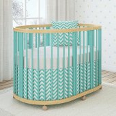 Кровать Джованни TreeO Mint 120*90 (ТриО Бирюзовый) Giovanni