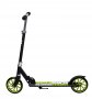 Самокат 2-х колёсный Farfello черный/зеленый арт.M-396B(4)