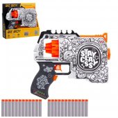 Пистолет 7-и зарядный барабан, 12 софт-патрона в комплекте