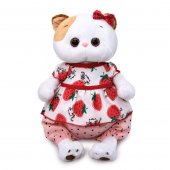 Мягкая игрушка Кошечка Ли-Ли 24 см в блузке с клубничками LK24-054