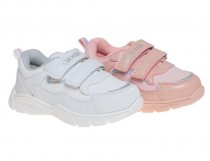 Полуботинки для девочки Сказка р.22-26 розовый/белый арт.R556953202W/P Полуботинки для девочки Сказка р.22-26 розовый/белый арт.R556953202W/P