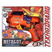 Бластер "Технодрайв" трансформирующийся с мягкими пулями арт.1701G052-R
