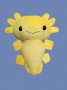 Мягкая игрушка Аксолотль Малыш желтый 18 см