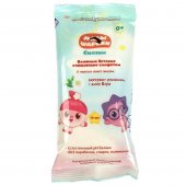 Влажные детские очищающие салфетки МАЛЫШАРИКИ 15 шт. Влажные детские очищающие салфетки МАЛЫШАРИКИ 15 шт.