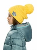 Шапка для девочек Pelican р.48-51, цвет желтый арт.GKQW3137 Шапка для девочек Pelican р.48-51, цвет желтый арт.GKQW3137